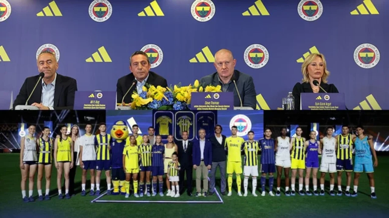 Fenerbahçe ve Adidas 5 yıl için 60 milyon Euro'luk dev iş birliğine imza attı