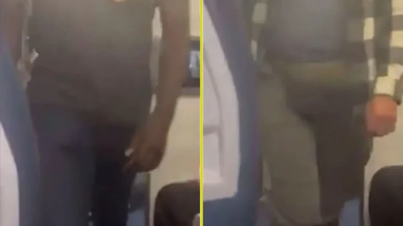 Uçakta skandal! Yardımcı pilot gözaltına alındı, yolcular şokta