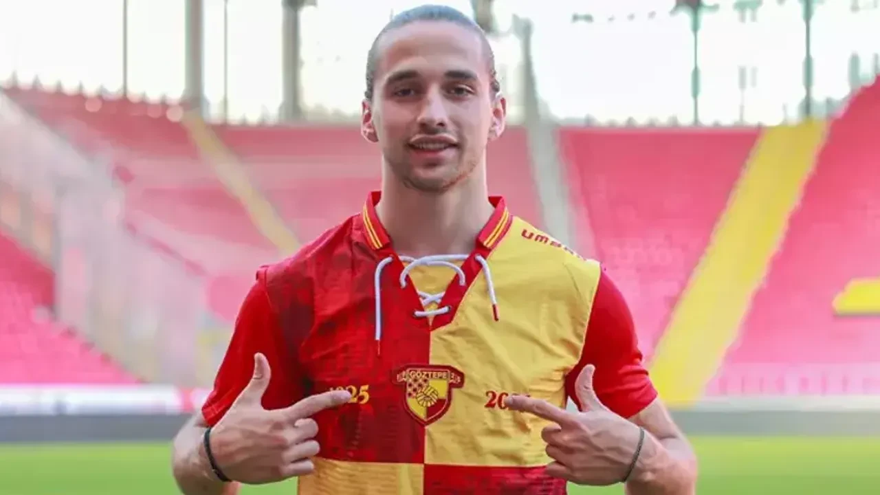 Göztepe'nin yeni transferi Arda Okan, Slovenya kampında dikkatleri üzerine çekti