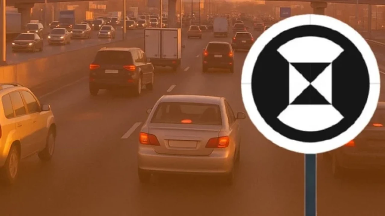 Otonom araçlar için özel işaretleme sistemi Almanya'da test ediliyor, sürücülerde panik yarattı.