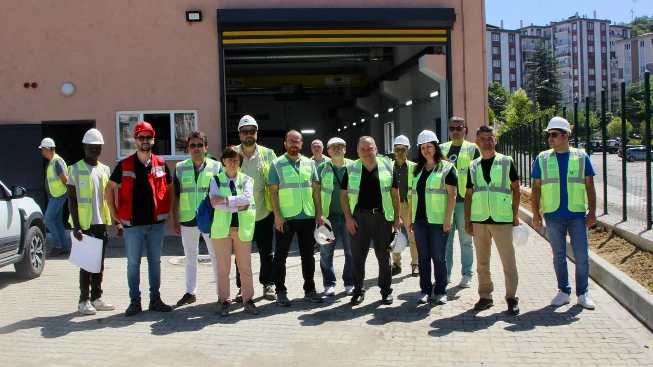 Giresun'da AB Destekli Atık Su Arıtma Tesisi İncelemesi Gerçekleştirildi
