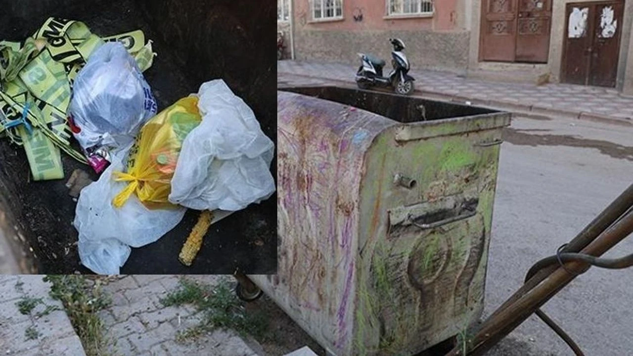 Elazığ'da Yabancı Kadın Evde Doğurduğu Bebeğini Çöp Kutusuna Attı