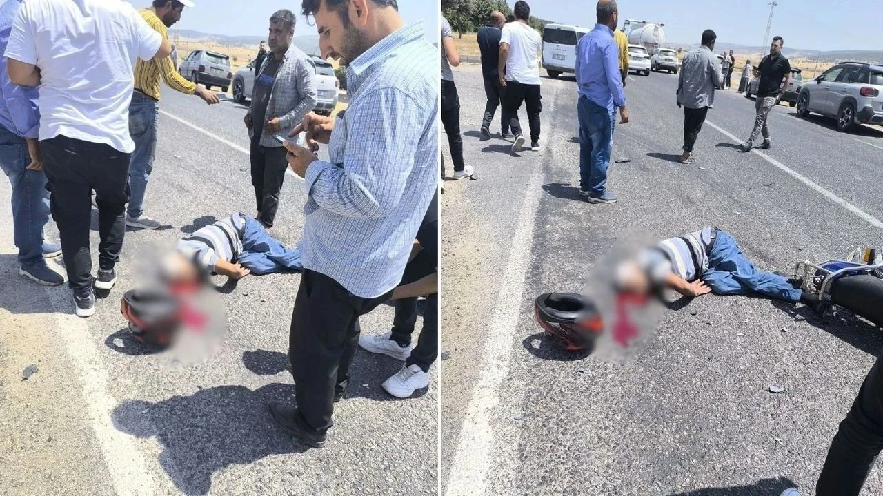 Kahramanmaraş'ta Motosiklet Kazasında Sürücü Hayatını Kaybetti, Otomobil Sürücüsü Yaralı