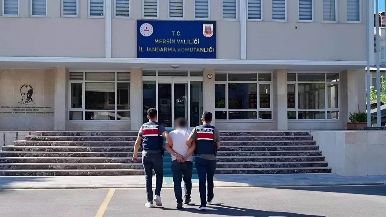 Mersin'de 29,5 Yıl Hapis Cezalı Firari Jandarma Tarafından Yakalandı