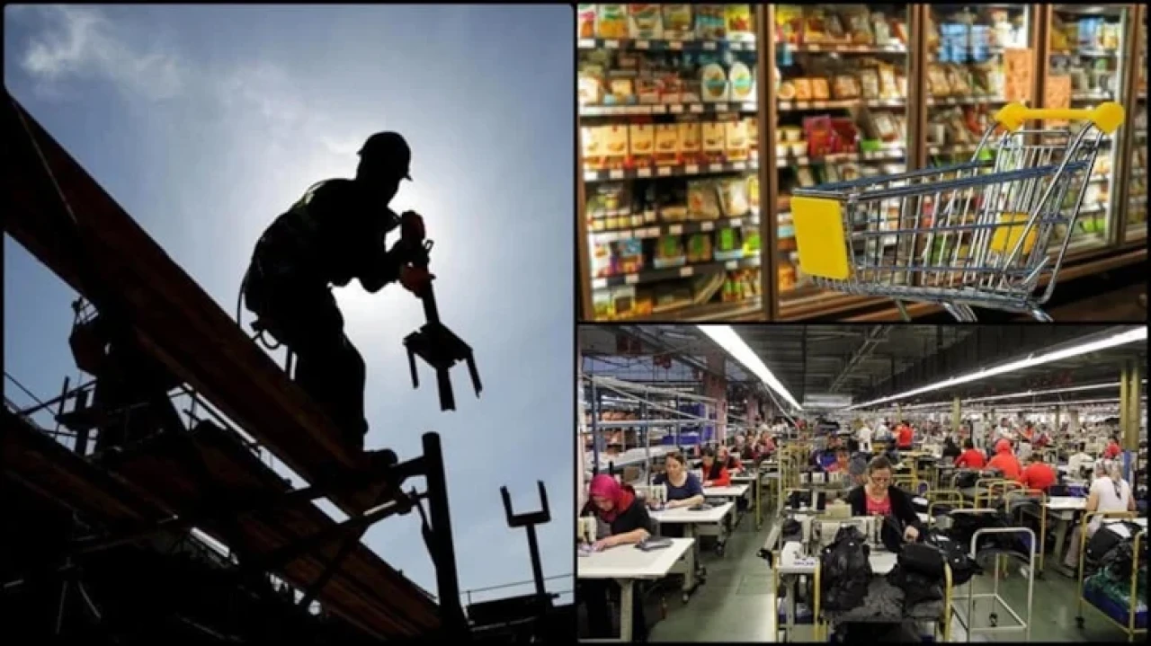 Temmuzda güven endeksi hizmette düştü, inşaatta ise artış kaydedildi