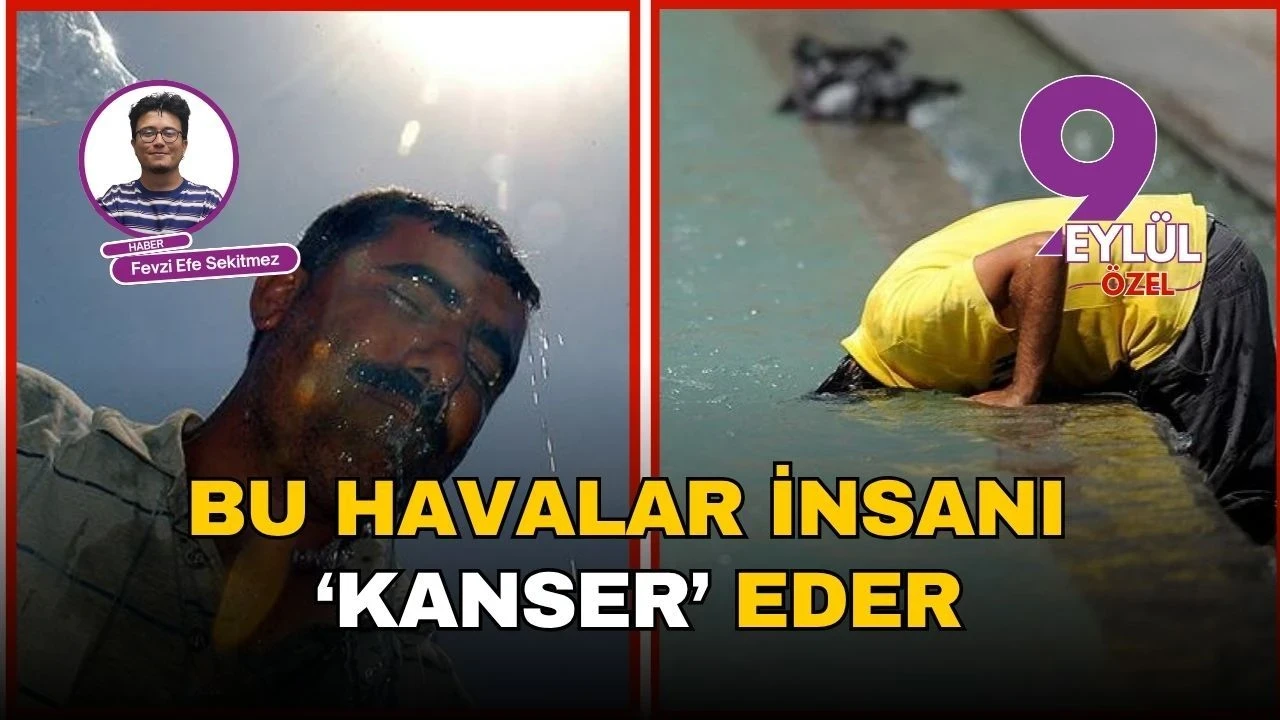 İzmir'deki aşırı sıcaklar afet boyutunda, erken mesai uyarısı yapıldı!