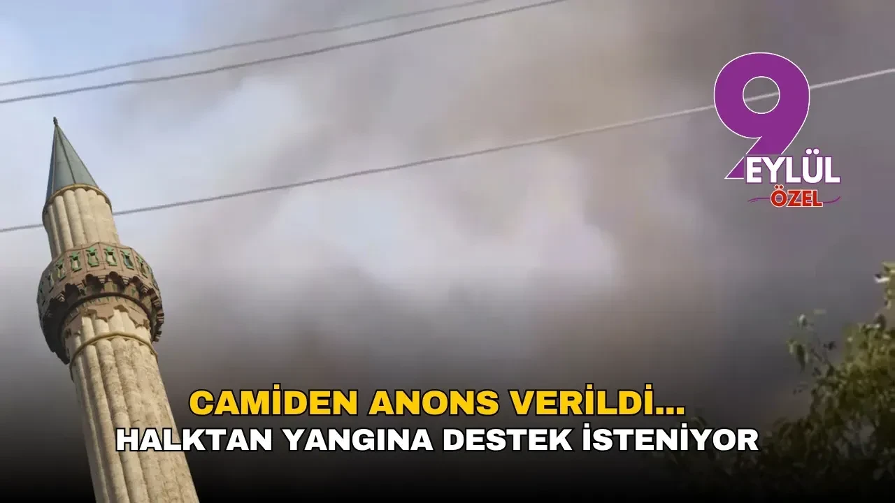 Gökdere köyünde yangın paniği: Acil yardım çağrısı yapıldı, yollar kapatıldı!