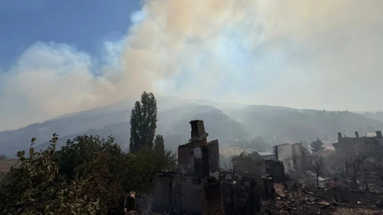 Geyve'deki orman yangını Bilecik'e sıçradı, köyler tahliye edildi!