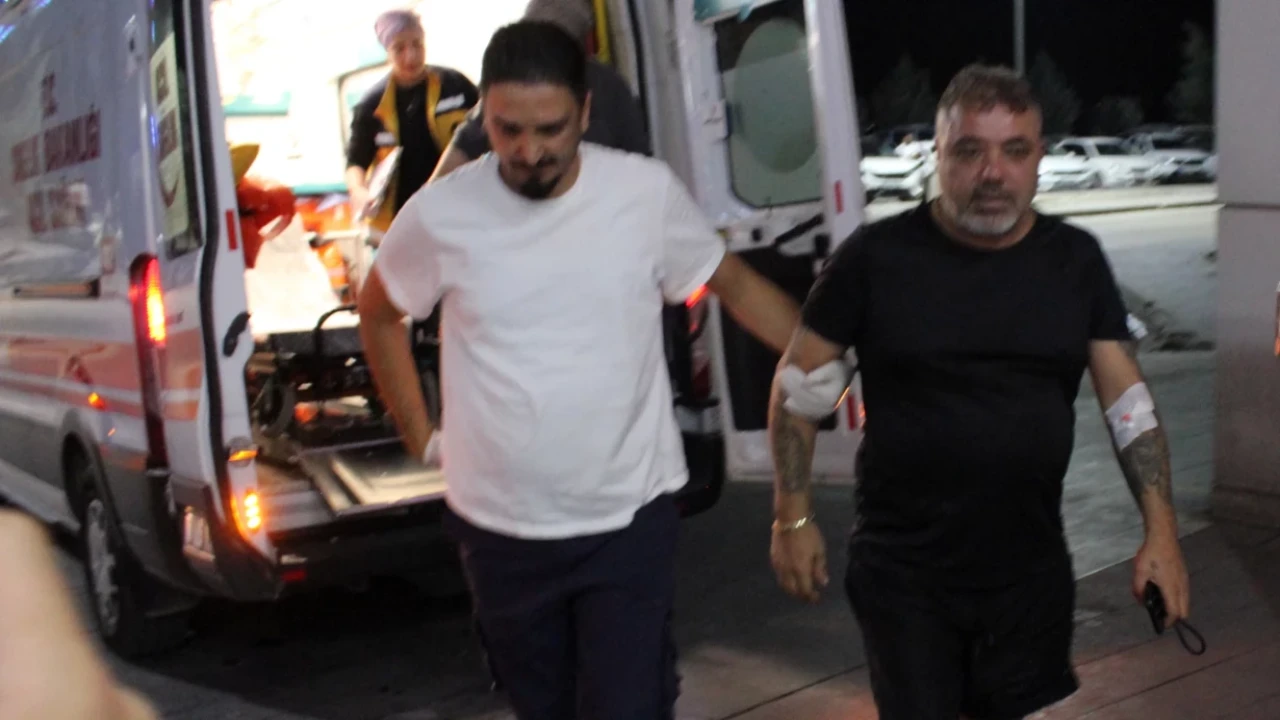 Çerdiğin'de 'yan bakma' yüzünden çıkan kavgada bir kişi vuruldu, saldırgan kaçtı