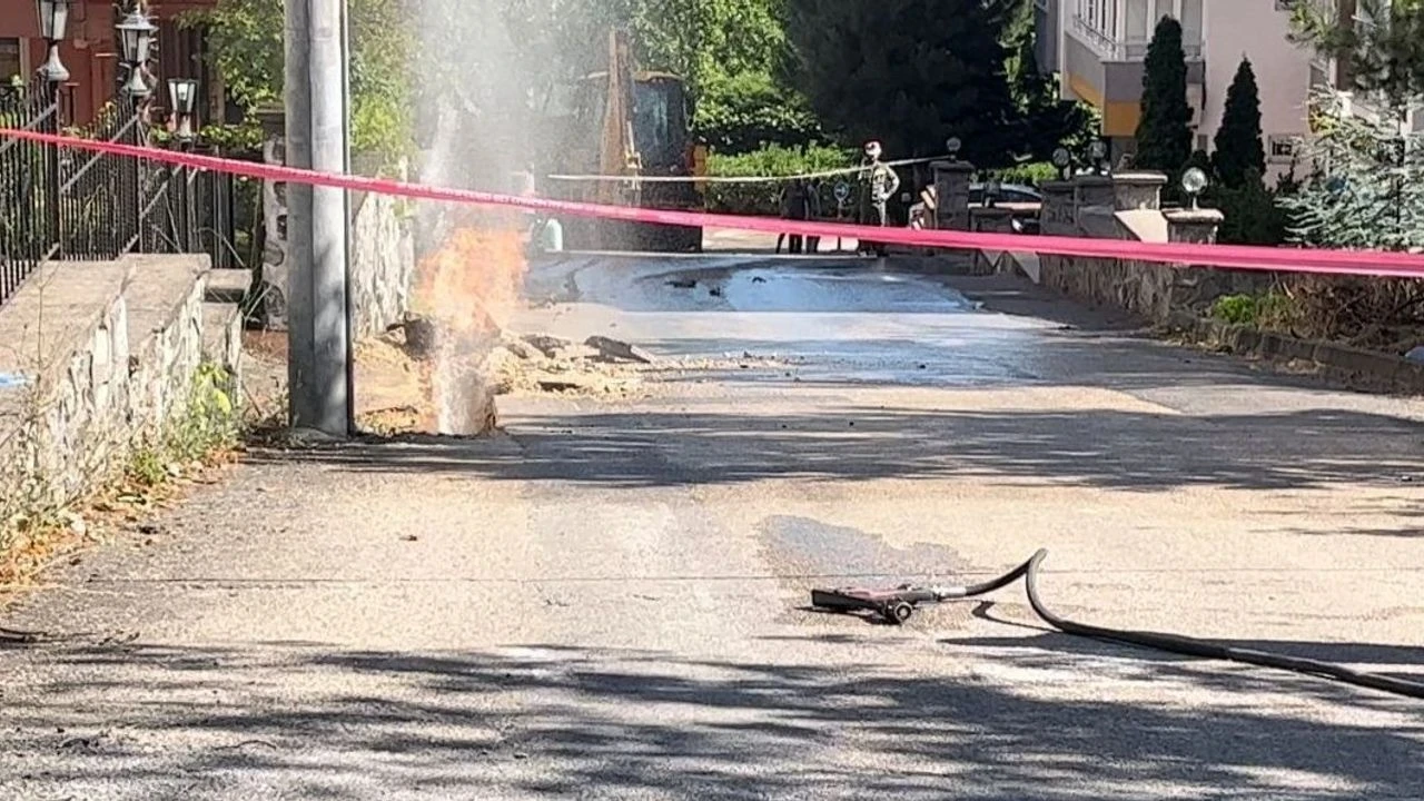 Nilüfer'de doğal gaz hattındaki patlama 3 işçiyi yaraladı, güvenlik önlemleri alındı