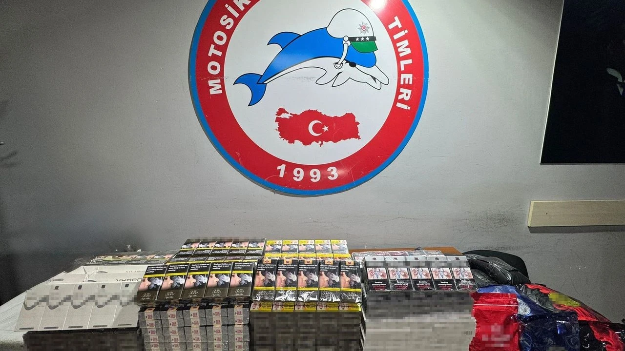 Hatay Emniyeti, kaçakçılıkla mücadelede 965 paket sigara ve nargile tütünü ele geçirdi