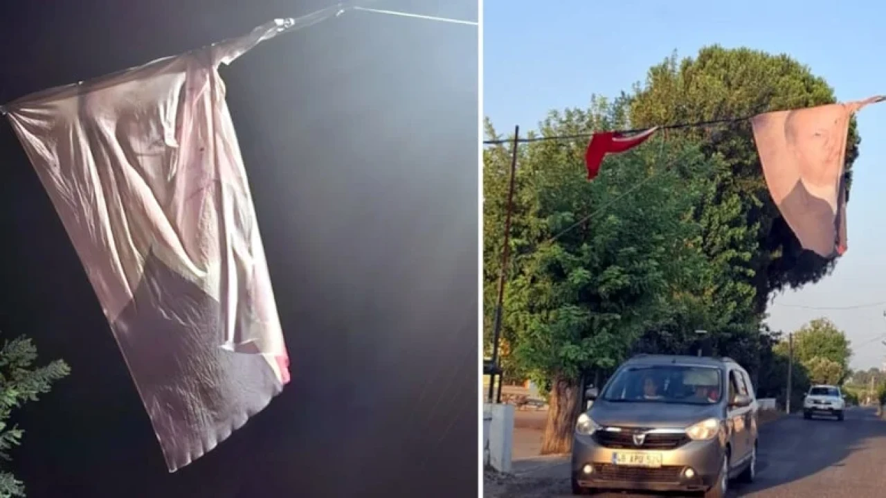 Köyceğiz'de CHP’li üye Erdoğan pankartını indirdi, jandarma ifadesini aldı