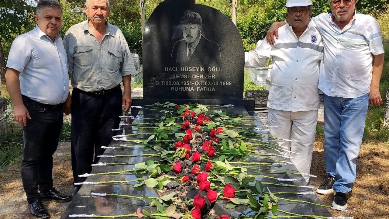 Denizervari maden mücadelesinin önderi Şemsi Denizer, anma töreniyle yad edildi