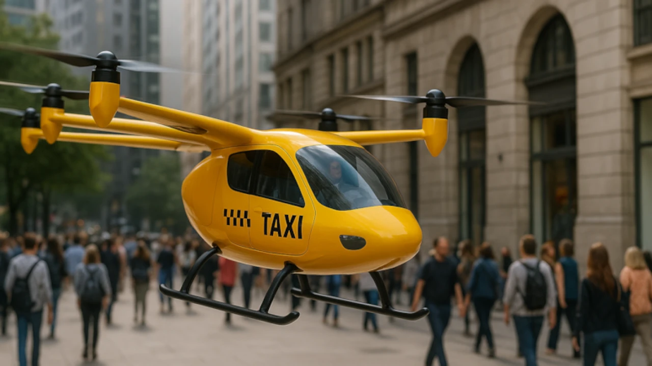 Japonya'da 2027'de elektrikli hava taksileri uçuşa geçiyor, ulaşım süresi 1 saatten 15 dakikaya düşecek!
