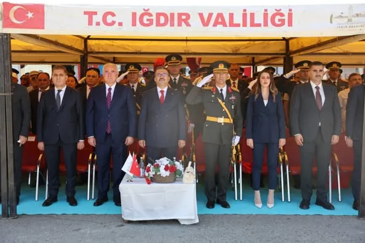 Iğdır’da 30 Ağustos Zafer Bayramı Coşkuyla Kutlandı