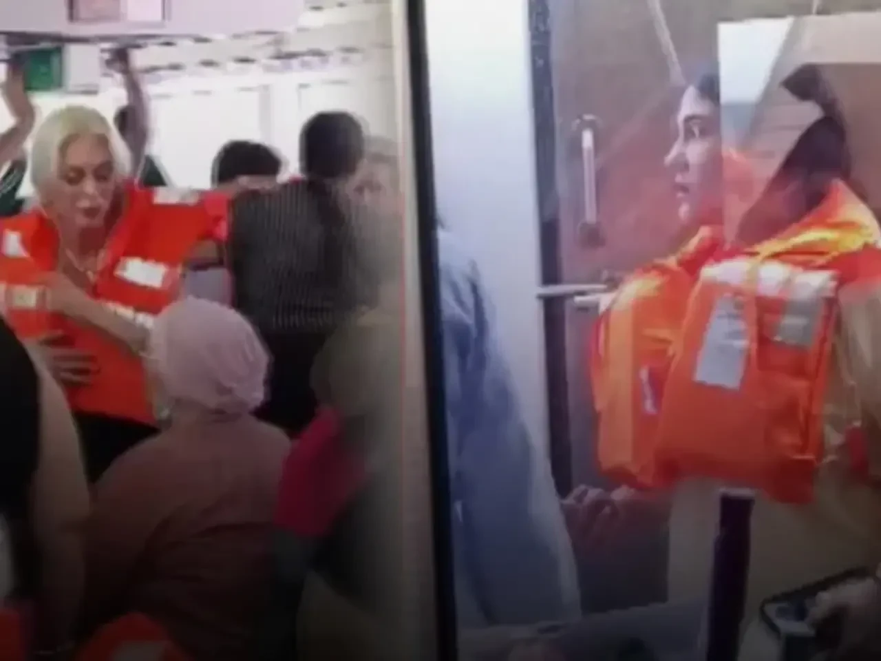 Avşa Adası'na giden feribot kayaya çarptı, yolcular panik yaşadı