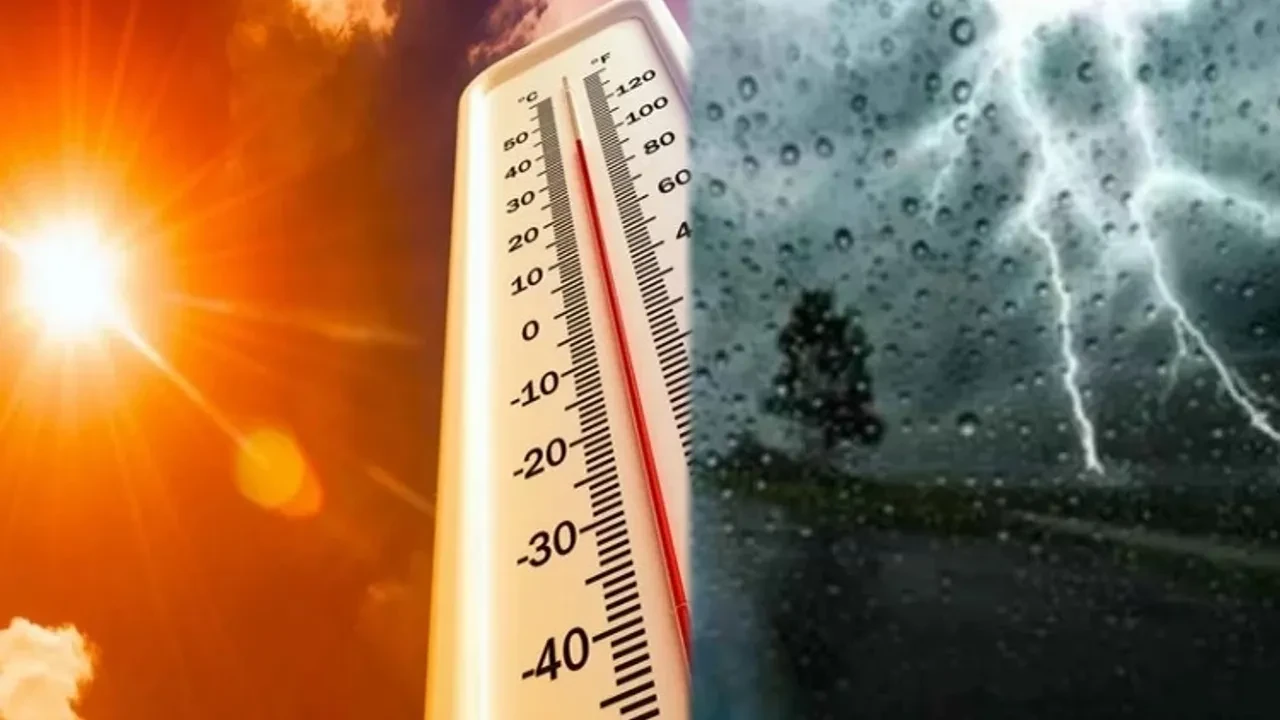 Türkiye'de sıcaklıklar normallerin üzerinde, rüzgar ve yağış uyarıları yapıldı