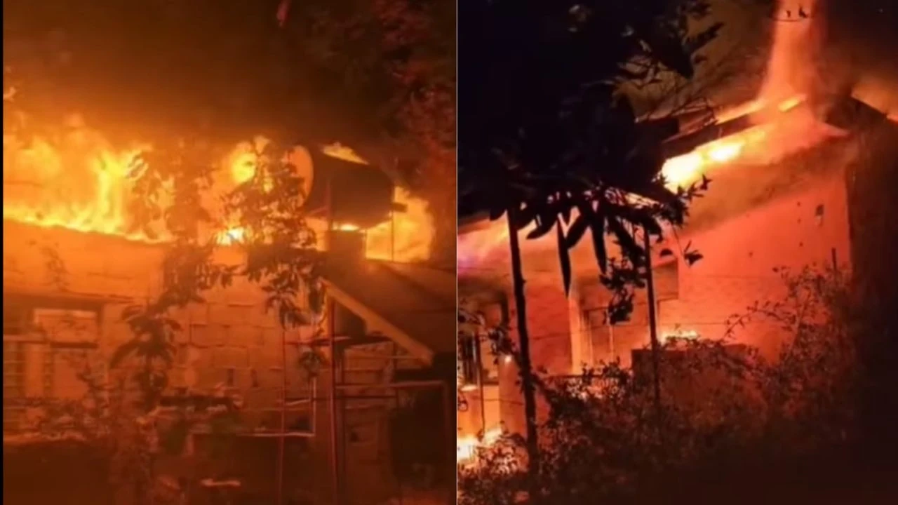 Kahramanmaraş'ta Evde Yangın: Kontrol Altına Alındı, Soğutma Çalışmaları Devam Ediyor