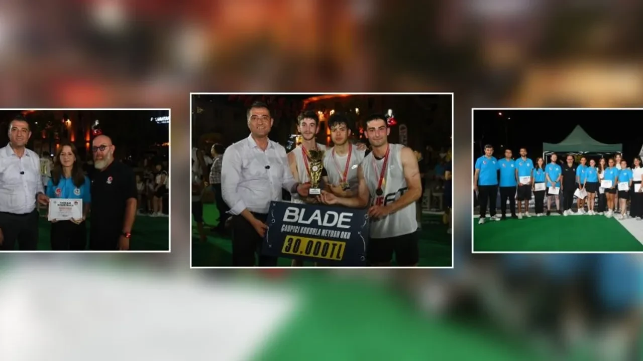 Gençlerin mücadele ettiği turnuvanın finali nefes kesti, kazananlara ödüller verildi!