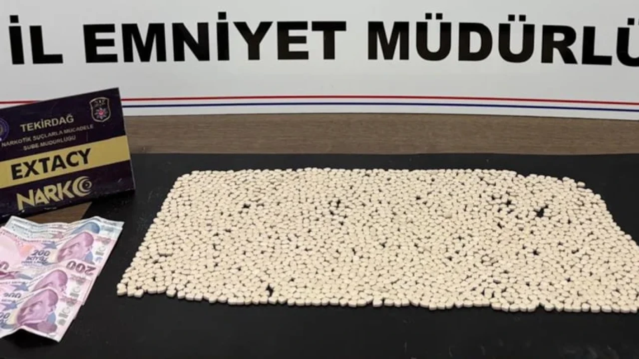 Tekirdağ'da uyuşturucu ticareti yapan 3 zanlı gözaltına alındı