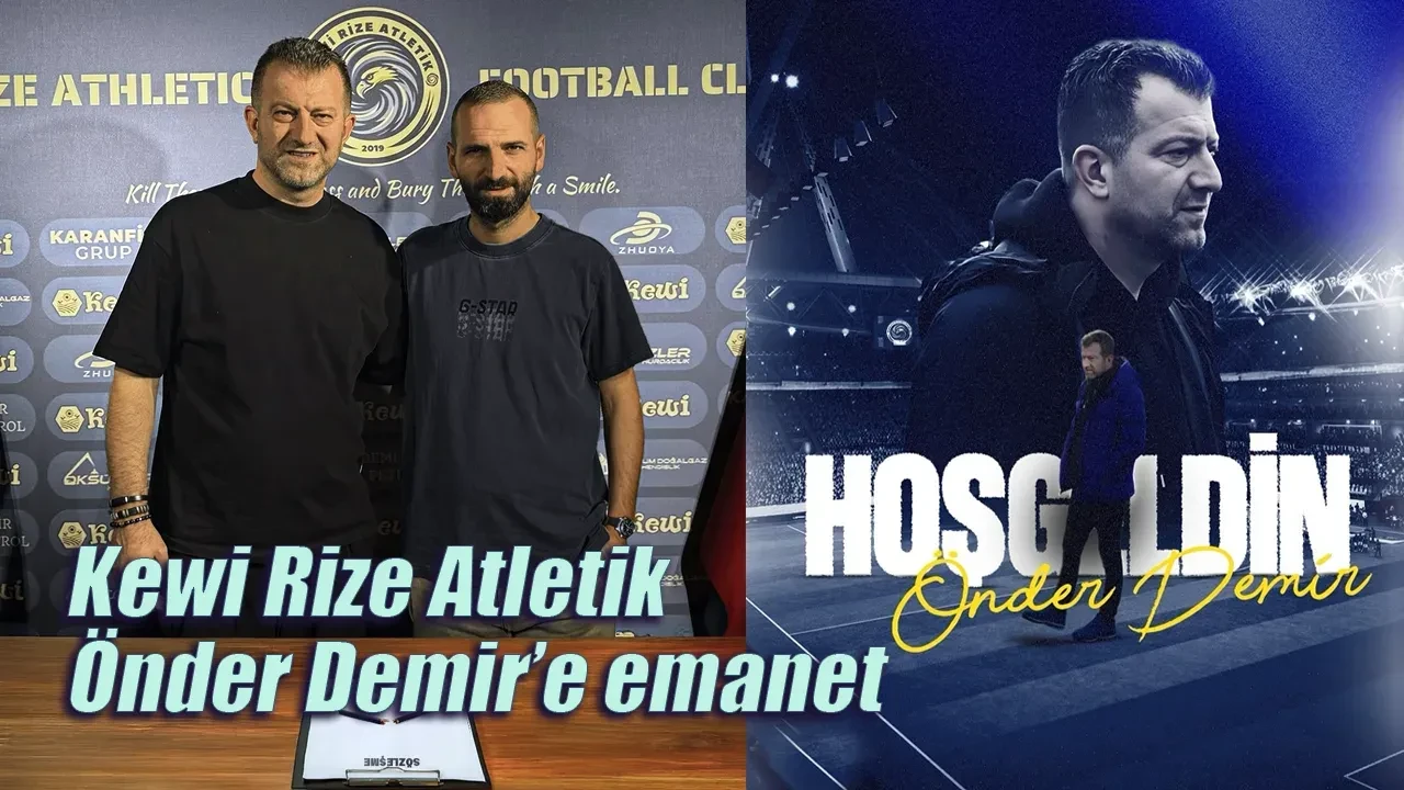 Rize'nin BAL ligi temsilcisi Önder Demir'e emanet