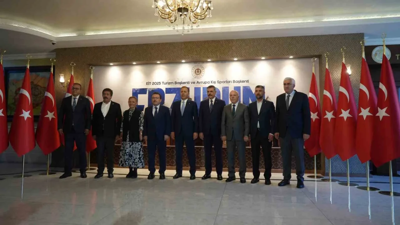 Yerlikaya, Erzurum'da Önemli Toplantılara İmza Attı!