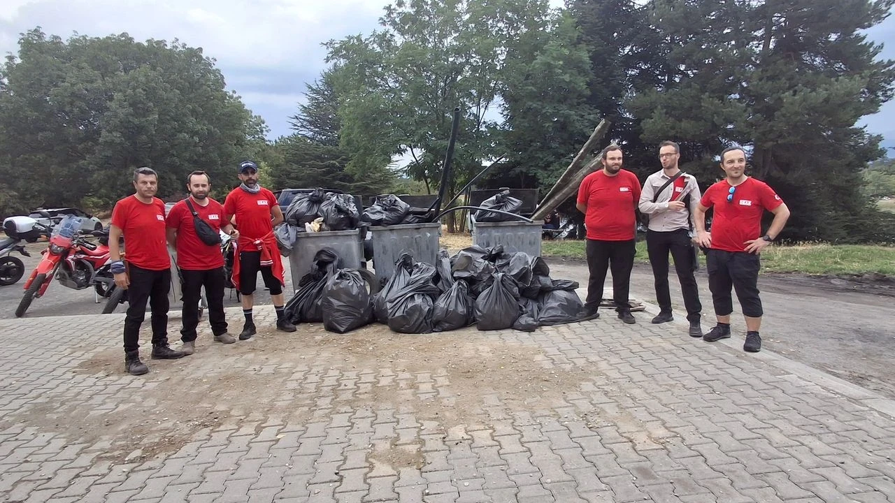 Motosiklet Kulüpleri Doğa İçin Tek Yürek: Beypazarı'nda Temizlik Etkinliği Düzenlendi