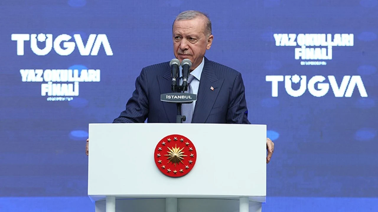 Erdoğan TÜGVA Finali'nde gençlere seslendi: Güçlü Türkiye'ye ulaşmamıza çok az kaldı!