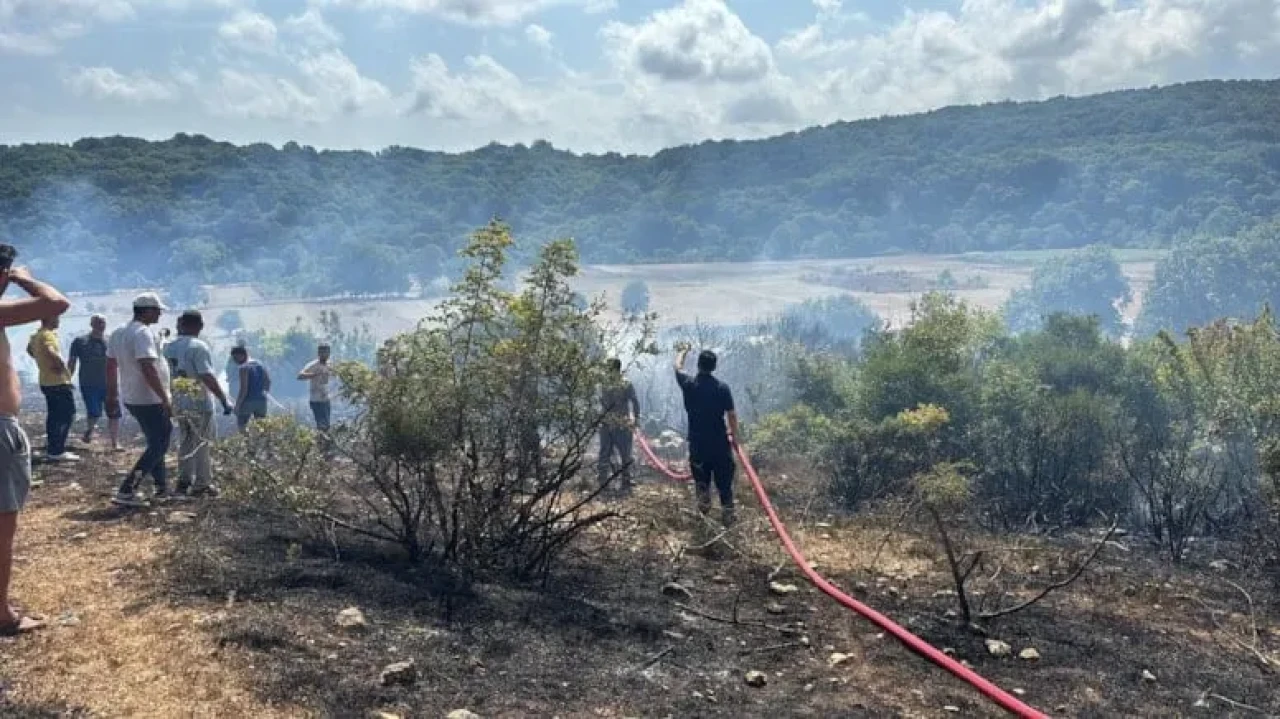 Kıyıköy'de çıkan yangın kısa sürede kontrol altına alındı, incelemeler sürüyor