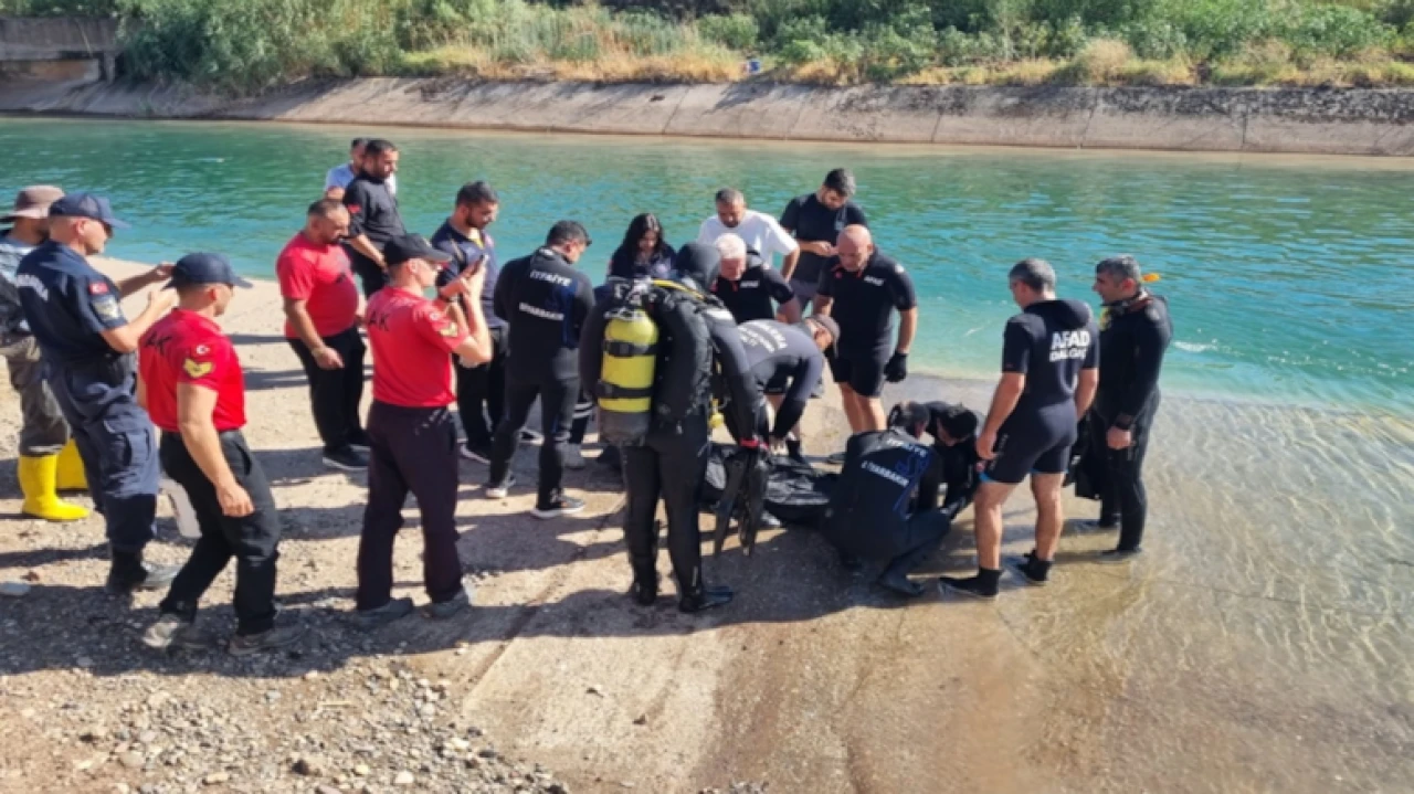 Diyarbakır'da sulama kanalına giren genç kayboldu, cansız bedeni bulundu