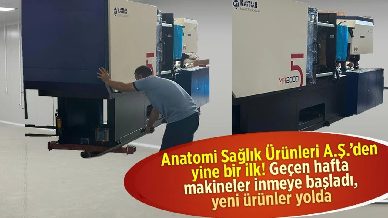 Kahramanmaraş'ta Sağlık Ürünleri Üretimi İçin Yeni Makineler Geldi, 4 Yeni Ürün Yolda!