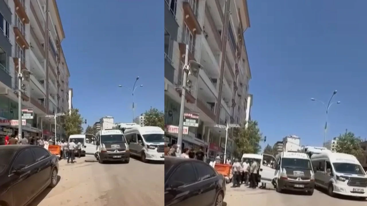 Pazarcık'ta Servis İhalesi Kavgası: Meydan Savaşı Gibi Ortamda Polis Müdahalesi