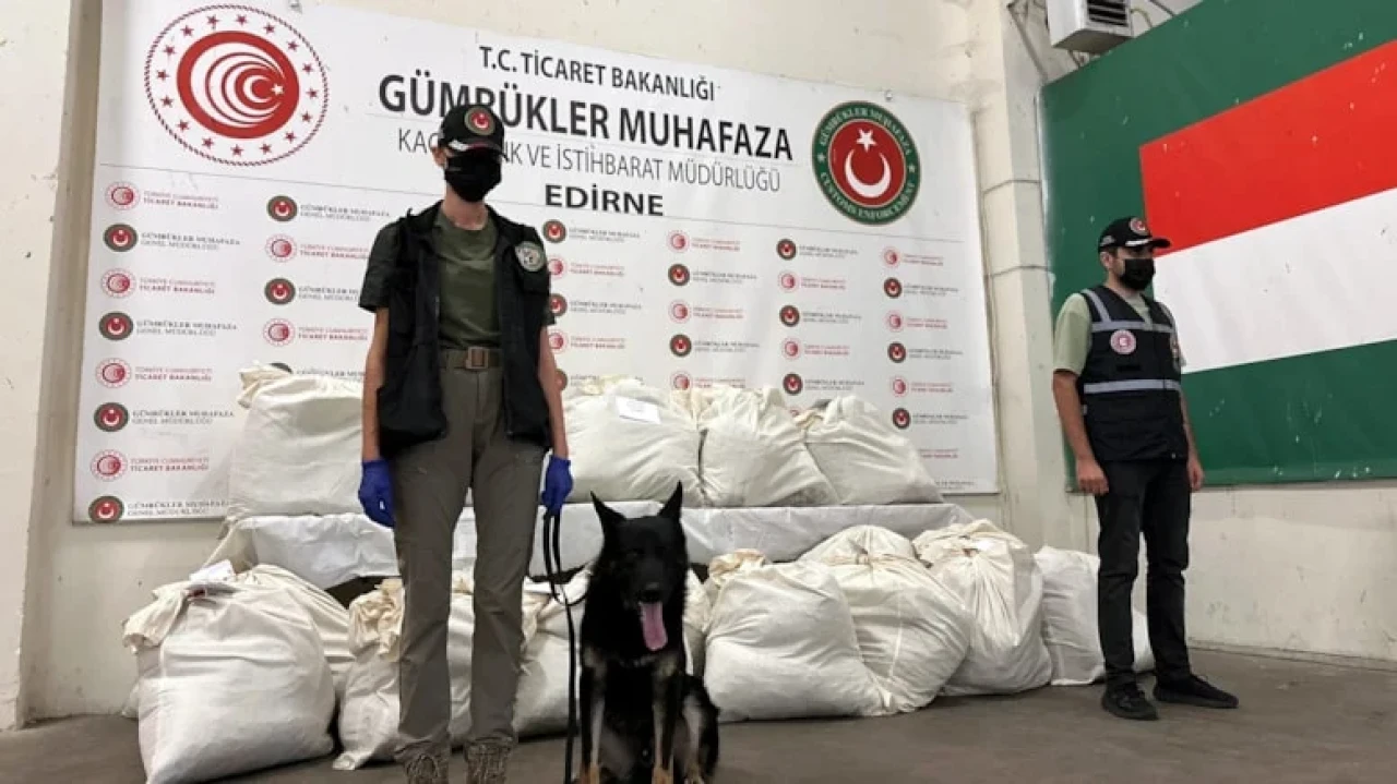 Kapıkule'de 179 kilo uyuşturucu yakalandı, 8 kişi tutuklandı!