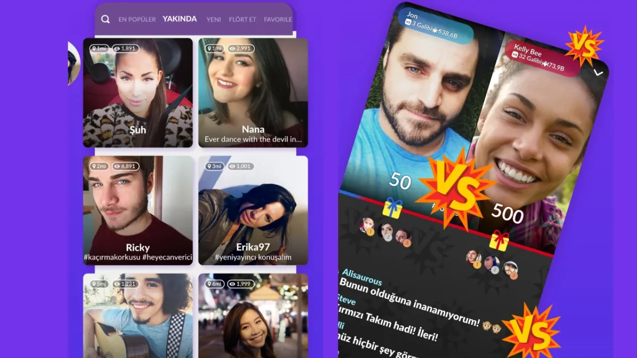 🔹 En Popüler Arkadaş Bulma ve Sohbet Uygulamaları - 2025