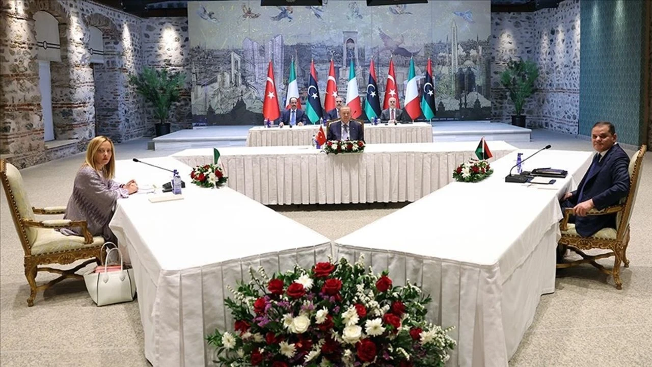 Türkiye, İtalya ve Libya Akdeniz İçin Kritik Zirvede Bir Araya Geldi