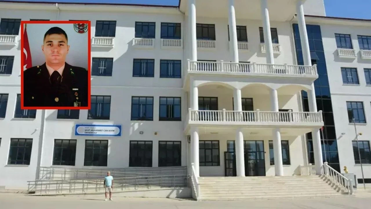 Şehit Teğmen Muhammet Can Sevim'in adı, Aydın'daki okula verildi ve vefa duygusu güçlendirildi