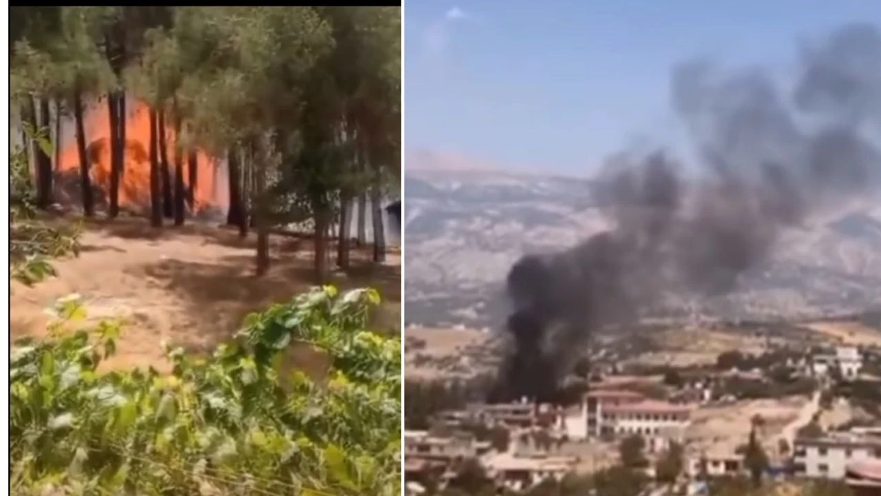 Kahramanmaraş'ta Saman Balyalarından Korkutan Yangın, İtfaiye Ekipleri Tarafından Kontrol Altına Alındı