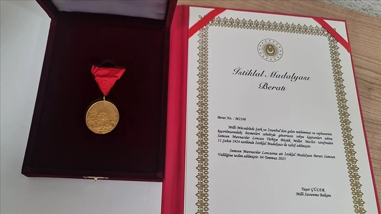 Samsun, İstiklal Madalyası ile onurlandırılıyor: TBMM'de özel tören düzenlenecek