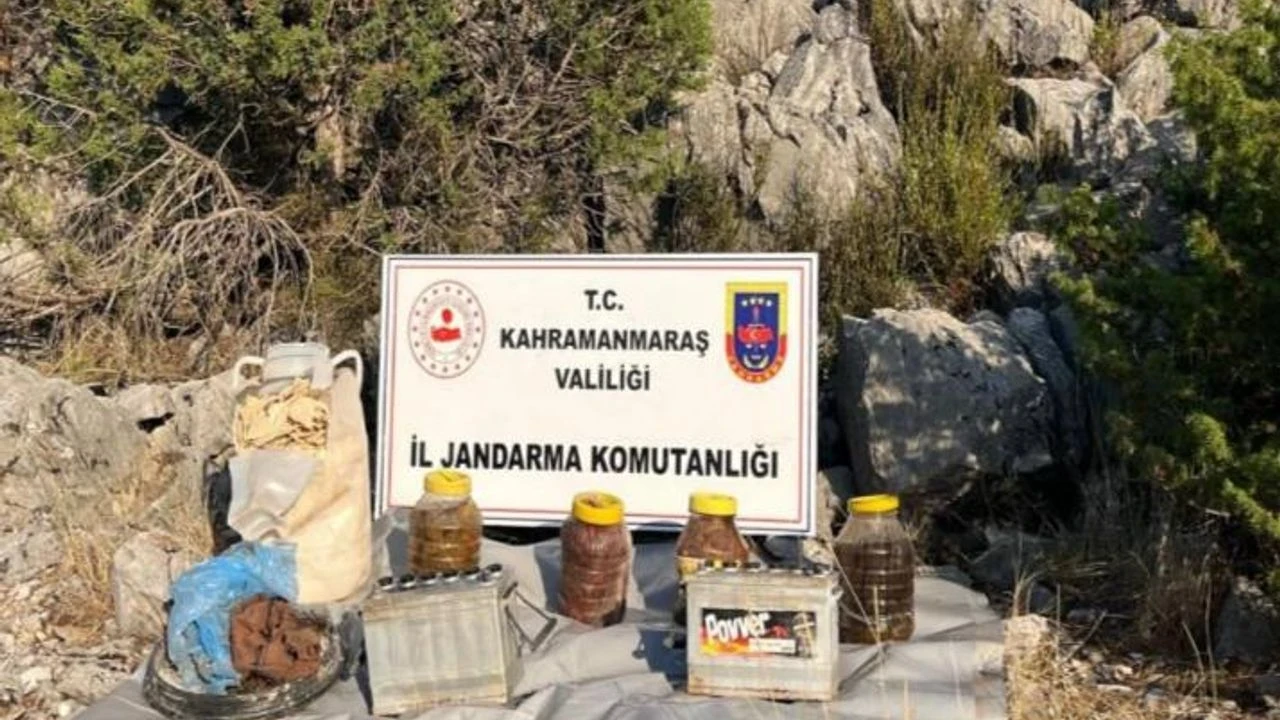 Ekinözü'nde teröristlere ait sığınak bulundu, malzemeler imha edildi