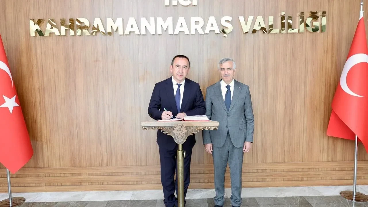 Özbekistan Büyükelçisi Kahramanmaraş'ta, dostluk ve iş birliği mesajları verdi