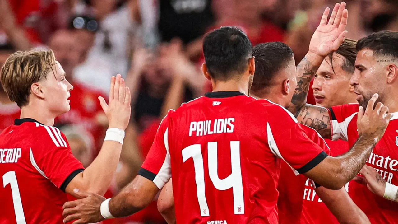 Benfica, Nice'i eleyerek Fenerbahçe ile play-off'a yükseldi!