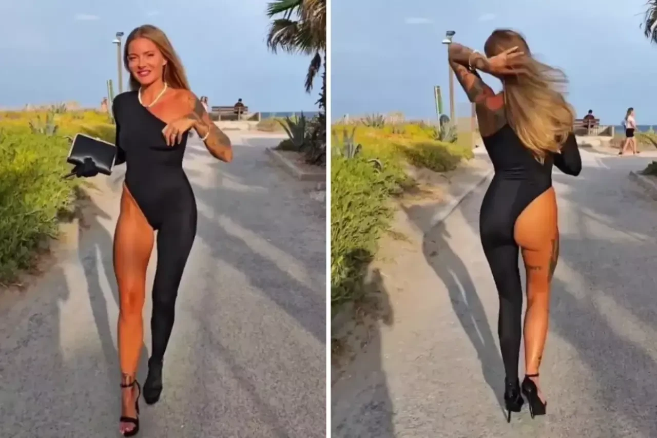 Fransız modelin Olay Yaratan Plaj Tulumuna Sosyal Medyadan Sert Tepkiler