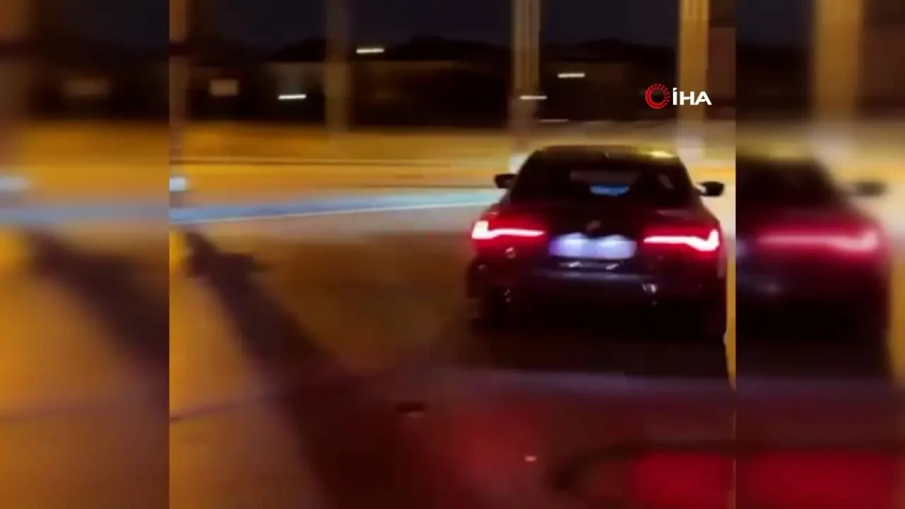 İzmit’te Drift Yapan Ehliyetsiz Sürücüye 83 Bin TL Ceza!