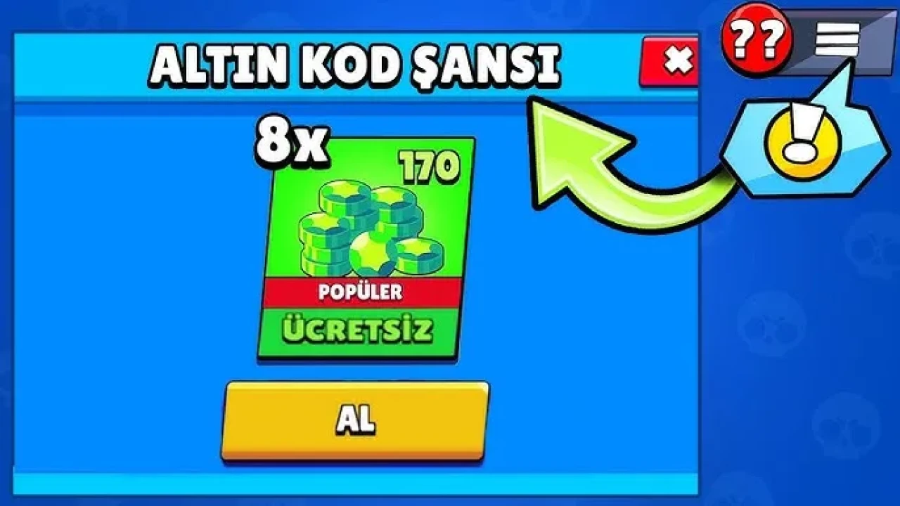 Brawl Stars Elmas Kodu ve Taş Kodları 2025