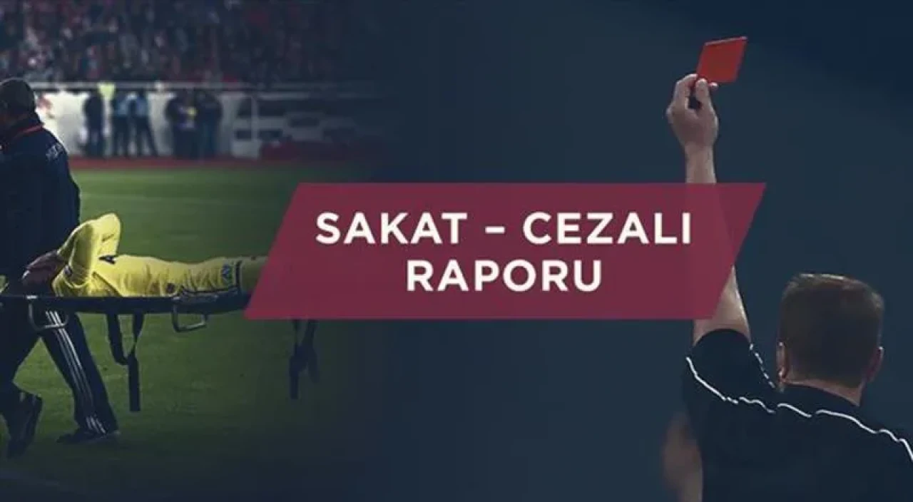 Trendyol Süper Lig'de Sahada Olmayacak İsimler: Sakat ve Cezalı Futbolcuların Güncel Listesi