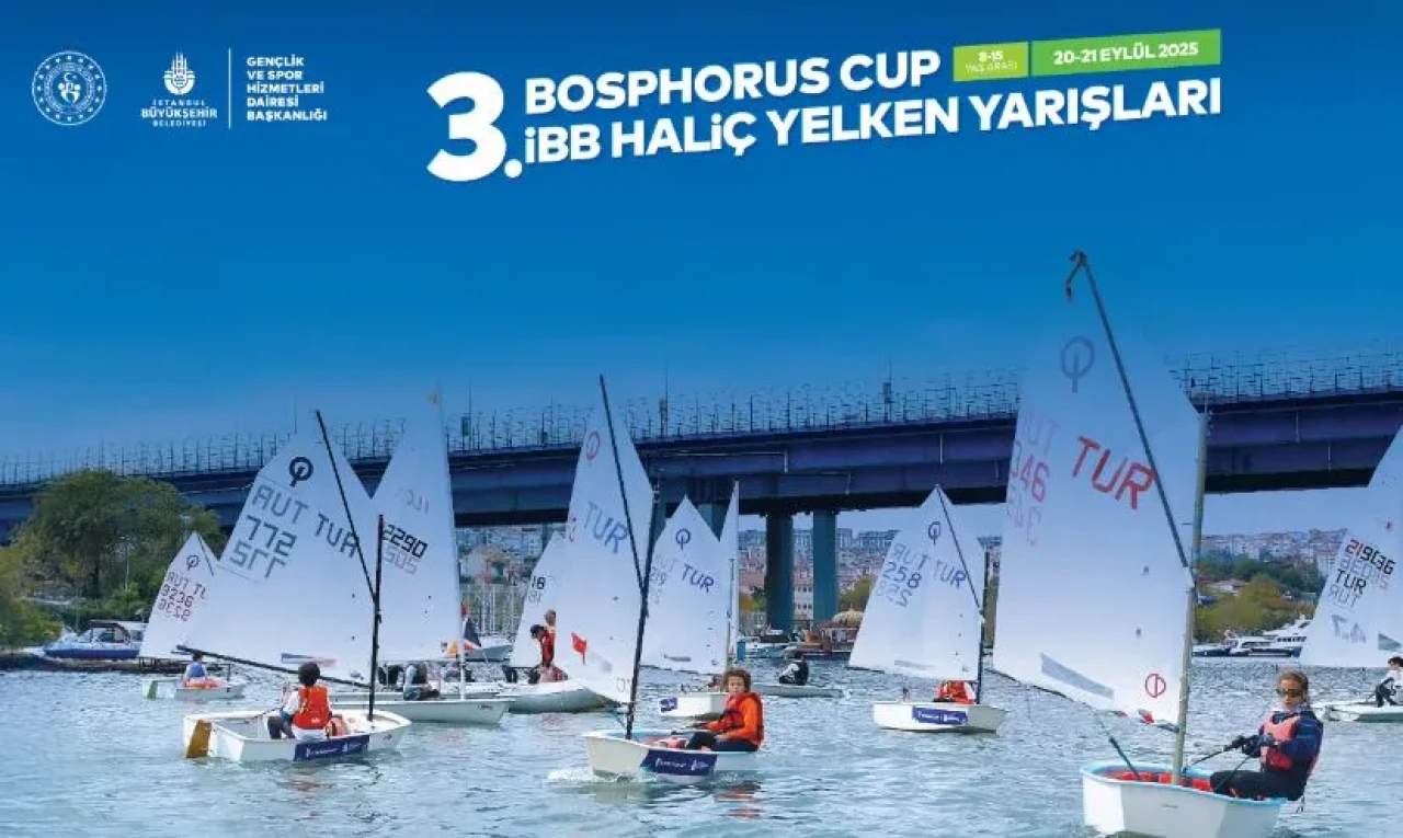 Haliç Su Sporları Merkezi, minik yelkenciler için keyifli bir yarışı ağırlayacak!