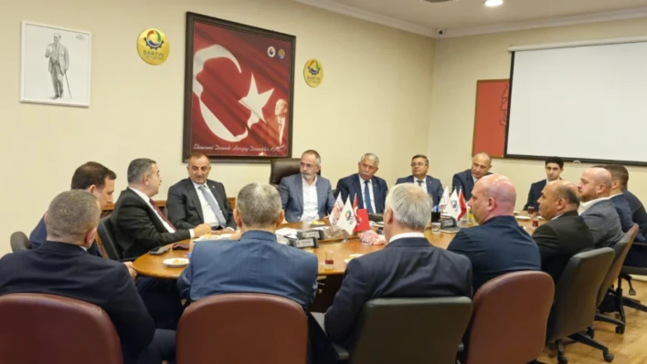 MHP Heyeti Bartın TSO'yu Ziyaret Etti: İşbirliği ve Destek Mesajları Verildi