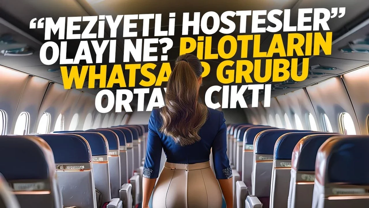 Meziyetli Hostesler Olayı Nedir? Pilotların WhatsApp Grubu Ortaya Çıktı