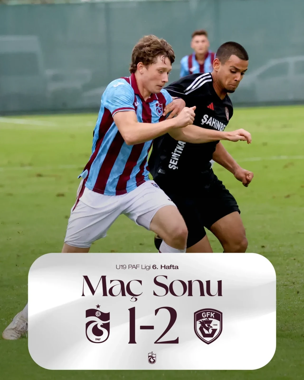 Trabzonspor U19 Antep’e Diş Geçiremedi