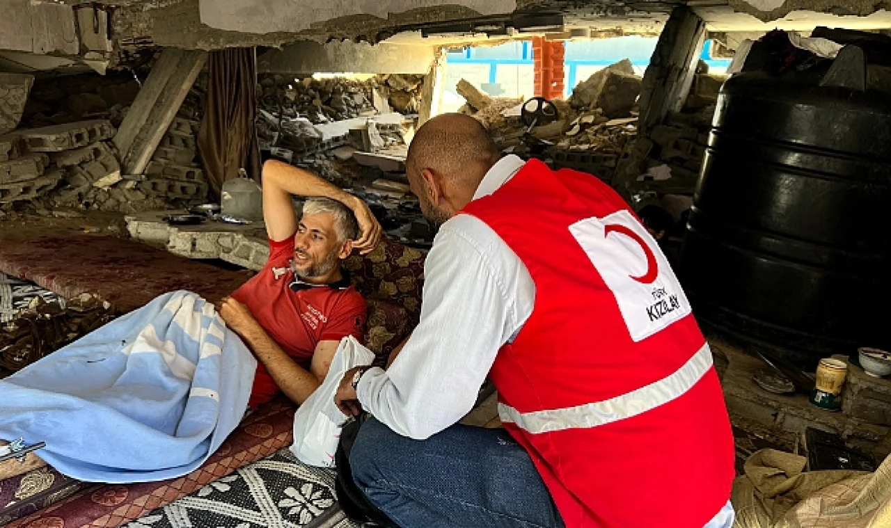 Kızılay, Gazze'de sağlık hizmetlerine büyük destek